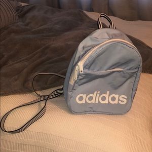 Small Baby Blue Adidas Backpack